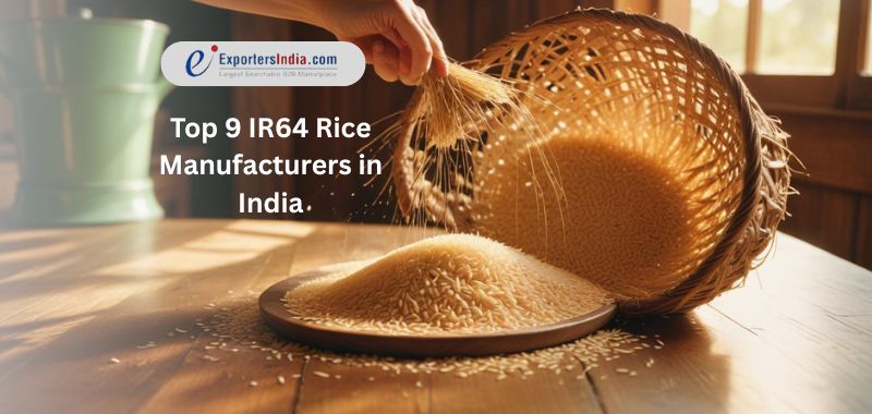 Top 9 IR64 Rice Manufacturers in India