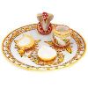 Marble Pooja Thali