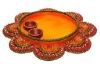 Wooden Pooja Thali