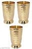 Brass Glass Set