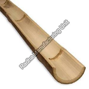 Bamboo Half Split Pole, For Construction, Length : 4.5mtr