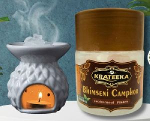Bhimseni Camphor, Color : Natural White, Form : Solid