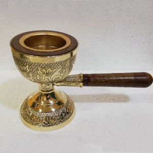 Resin Incense Burner Without Lid, For Dhoop Holding, Style : Antique
