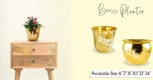 Brass Planters