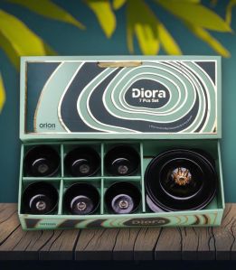 Diora 7 Piece Casserole & Bowl Set