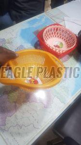 Plain Coated Plastic Strainer Bowl, Color : Multicolor
