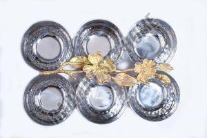 Nut Bowl Steel and Brass