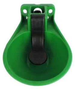 Plastic Buffalo Water Drinker Bowl, Color : Green