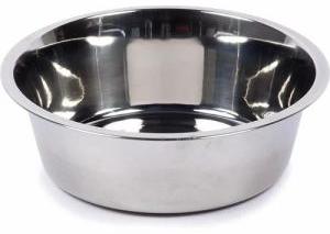 Round Stainless Steel Pet Bowl