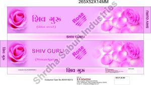 Shiv Guru Premium Rose Incense Sticks, For Church, Temples, Home, Office, Packaging Type : Paper Box
