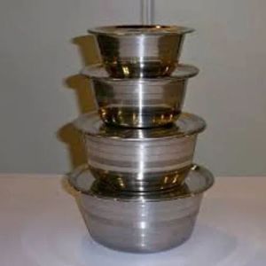 Stainless Steel Finger Bowl Set
