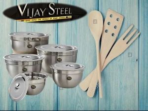 Stainless Steel German Bowl Set