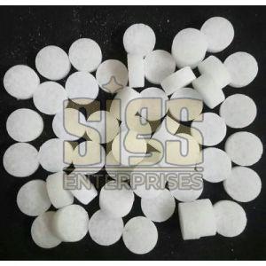 White Camphor Tablets, Shape : Round